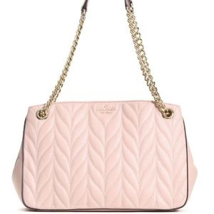 Kate Spade New York Medium Briar Lane Quilted-Rosy Cheeks